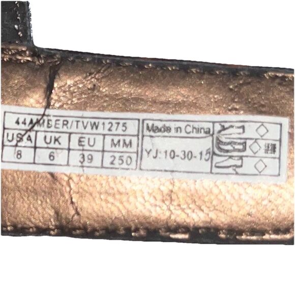 Vionic Brown Amber Tortoise Strappy Sandals Adjustable Orthopedic Woman's Size 8 - Picture 7 of 13